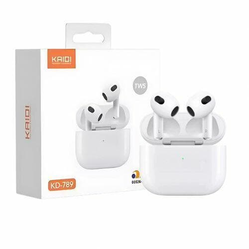 DESCRIÇÃO Fone de Ouvido Sem Fio Bluetooth TWS Kaidi KD-789 Descrição do Produto:  O Fone de Ouvido Sem Fio Kaidi KD-78