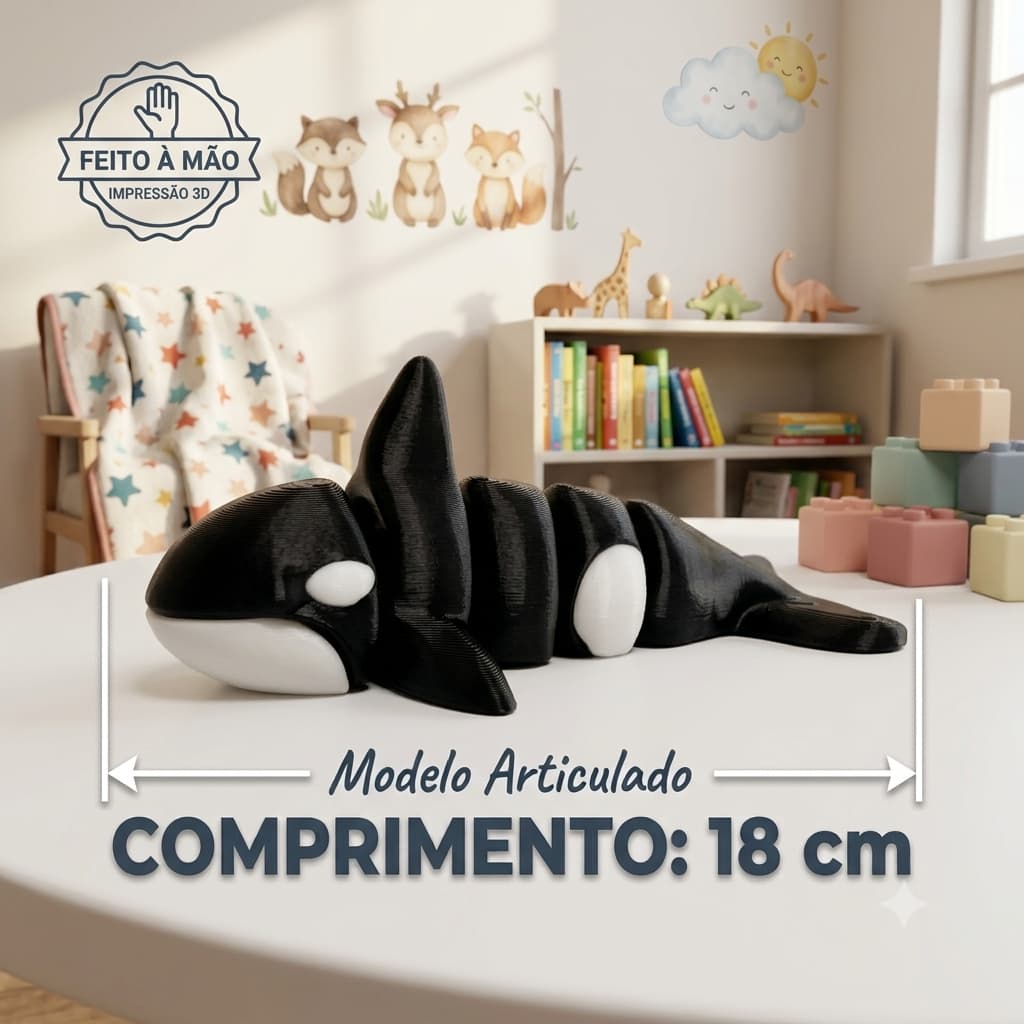 Brinquedo Articulado Sensorial Infantil de Animais Presente Dia das Crianças Diversão Criativa para Meninos e Meninas