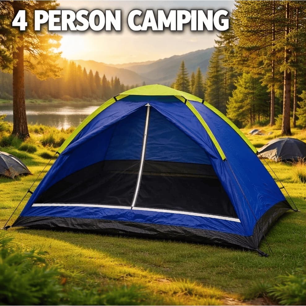 Barraca Camping Iglu 2/4 Pessoas - Barraca De Acampamento A Prova D'Água - Barraca Camping Praia FLUX