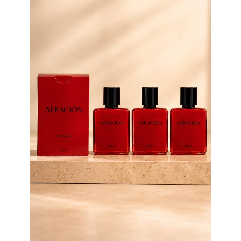 Kit 3 Perfumes Masculinos 100ml Fragrância Amadeirada Marcante Sofisticada