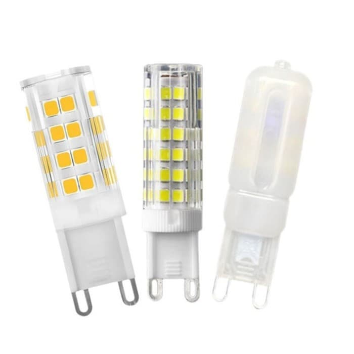 Kit 5/10 Lâmpada Led G9 5w 6w 7w Bipino Halopim Branco Quente Frio 110/220V Lustre Pendentes Xtronic