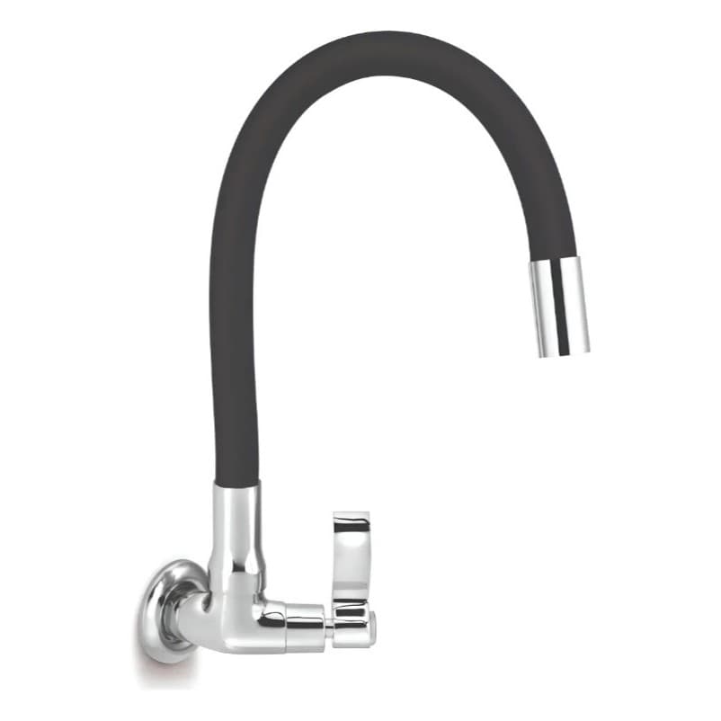 Torneira Cozinha Com Tubo Flexível Preto Bical Alta Luxo
