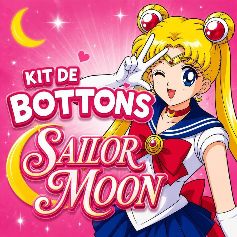 Bottons Sailor Moon