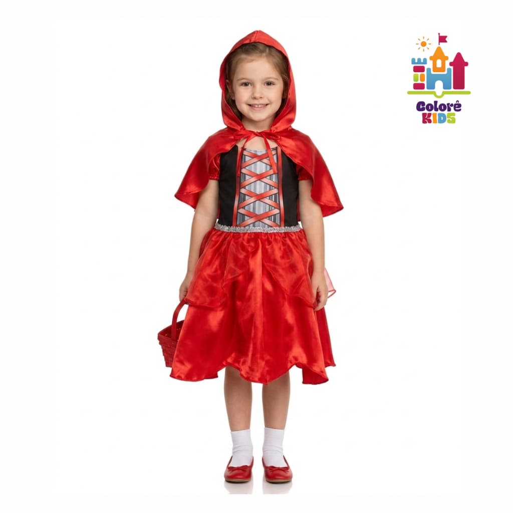 Fantasia Chapeuzinho Vermelho Infantil