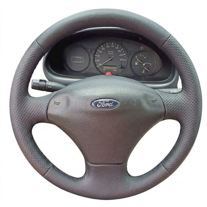 capa de volante costurada  Ford fiesta e Courier
