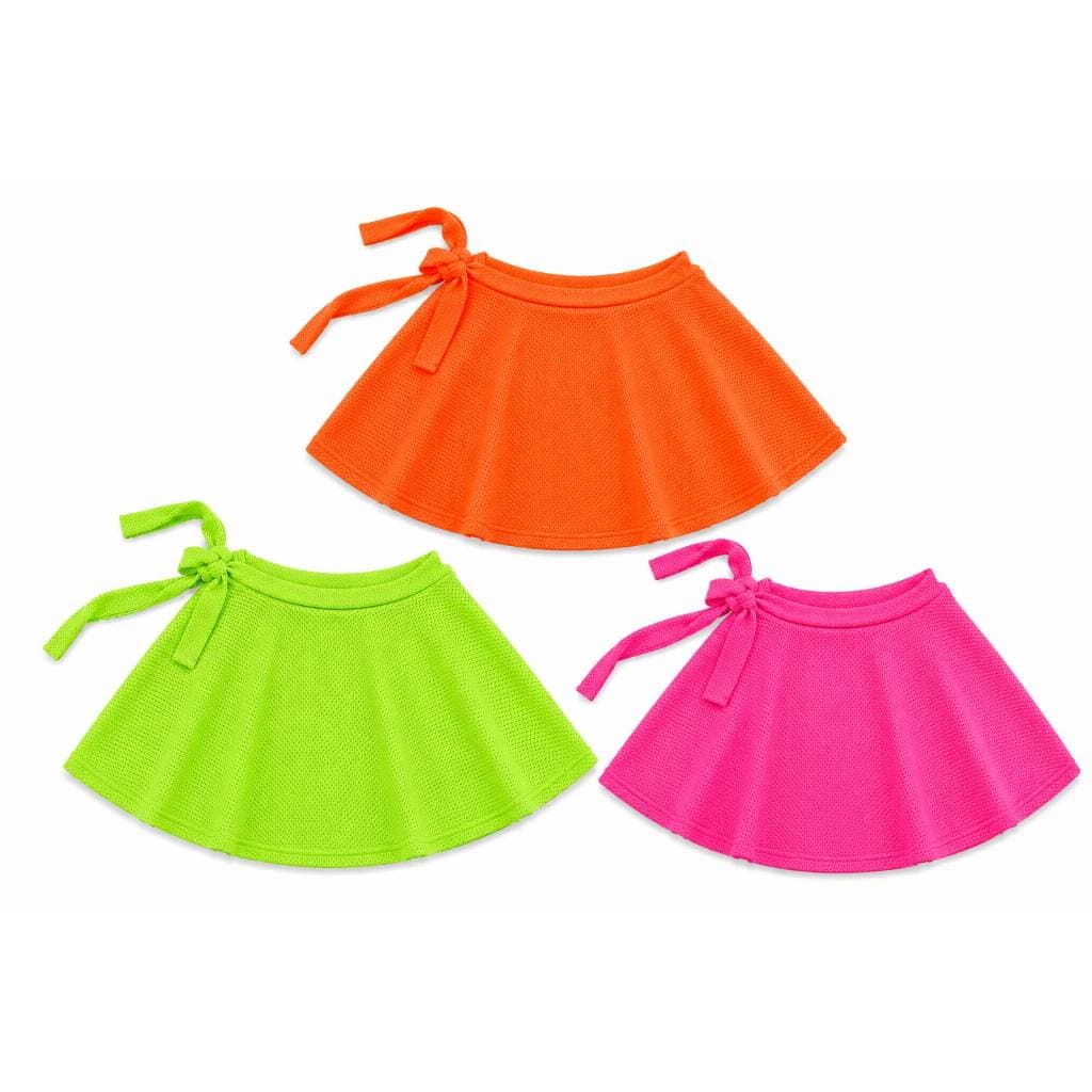 Saia de Praia Infantil Dry Fit | Saia Canga Menina | Moda Praia Infantil | Tamanho 2 ao 16
