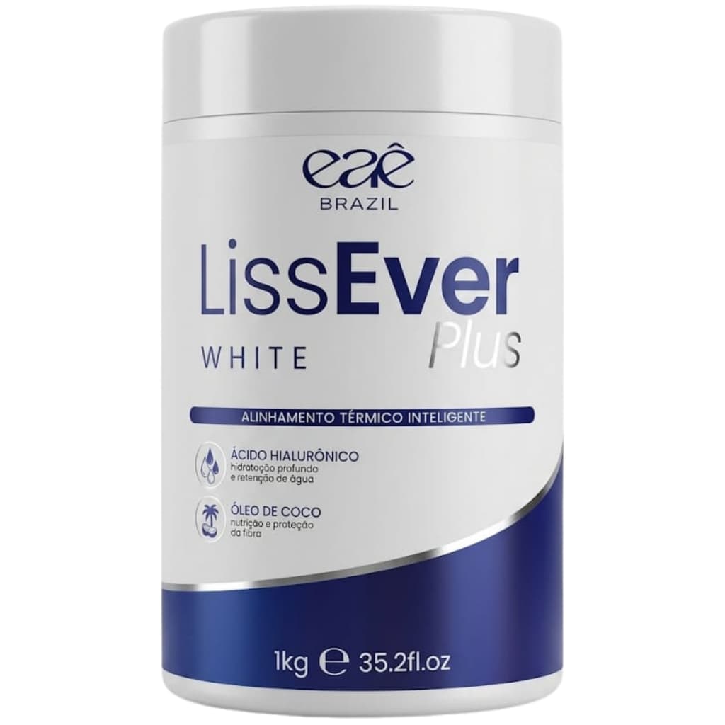 Alinhamento Térmico Lissever Plus White 1kg Liso Perfeito