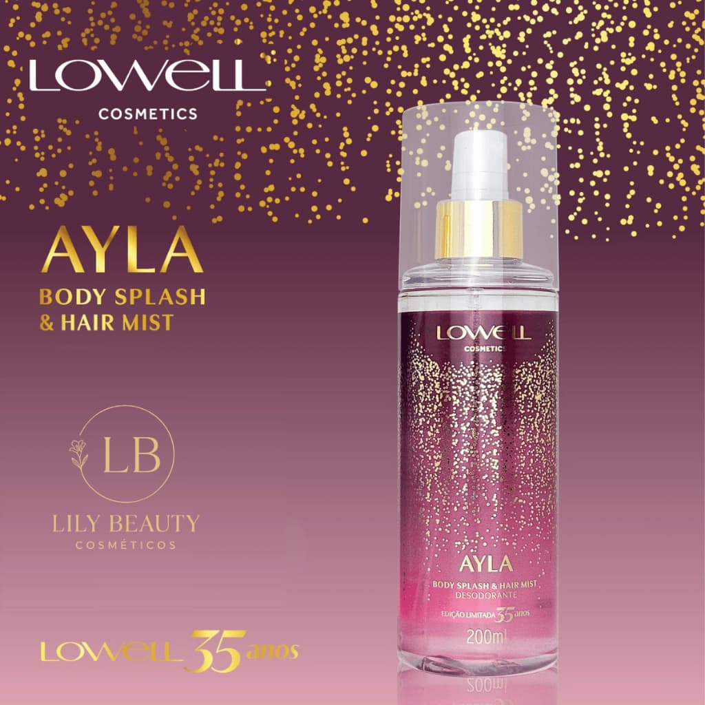 Body Splash Hair Mist Hidratante Ayla LOWELL