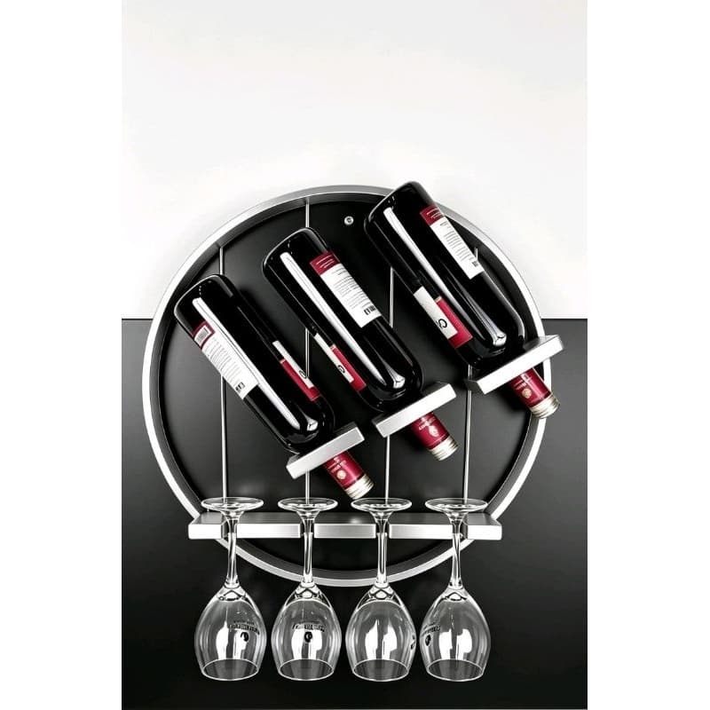 suporte de vinhos e taças para parede!