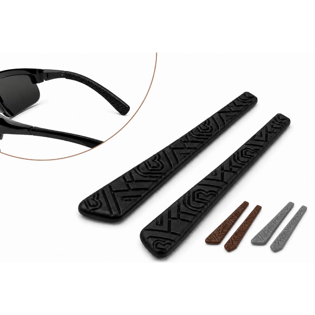Par Ponteira Silicone Premium Haste De Óculos Grossa
