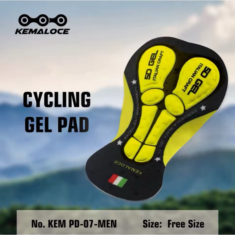 Almofada de Ciclismo Unissex em gel moto Uber