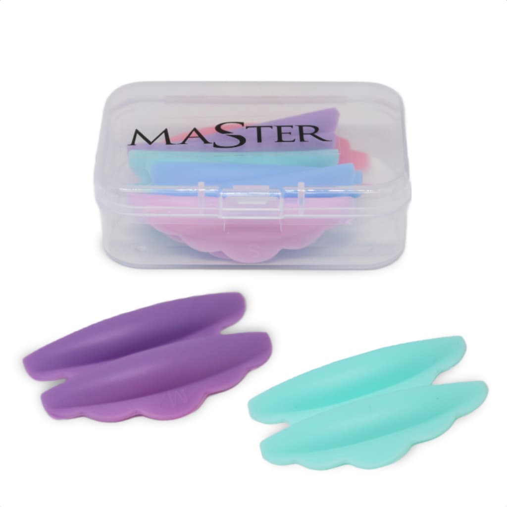Pads de Silicone Nuvem Master 5 Pares Tamanhos Variados para Lash Lifting Profissional