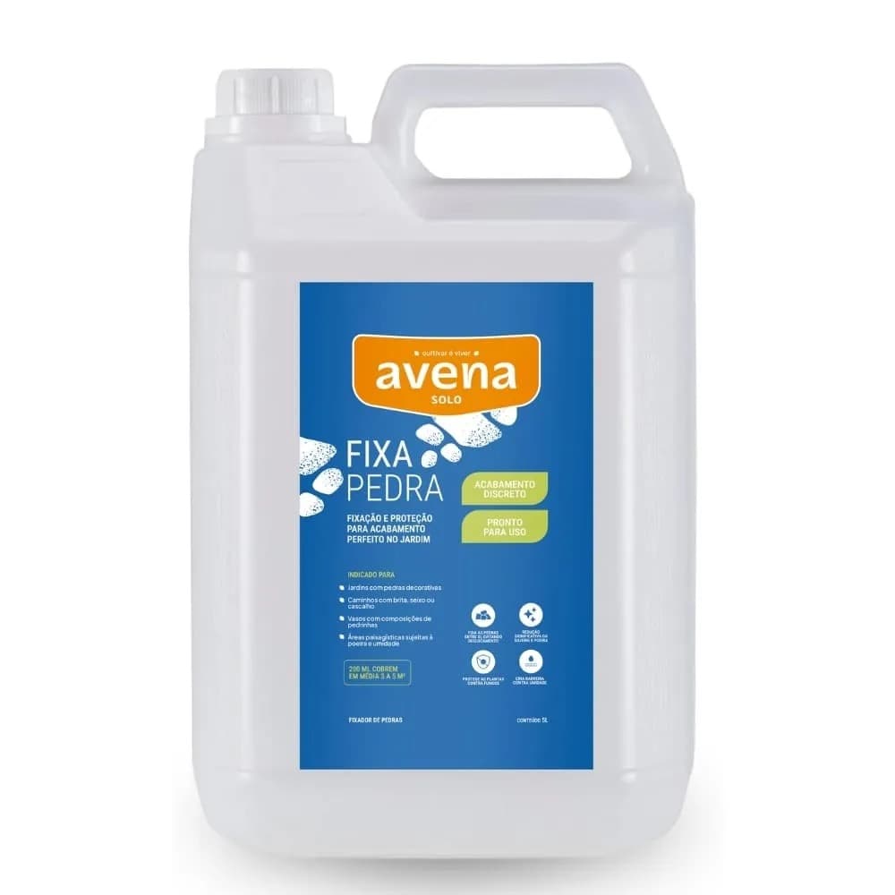 Fixador de Pedras Soltas Avena 5L Boa Fixação 3m² a 5m²