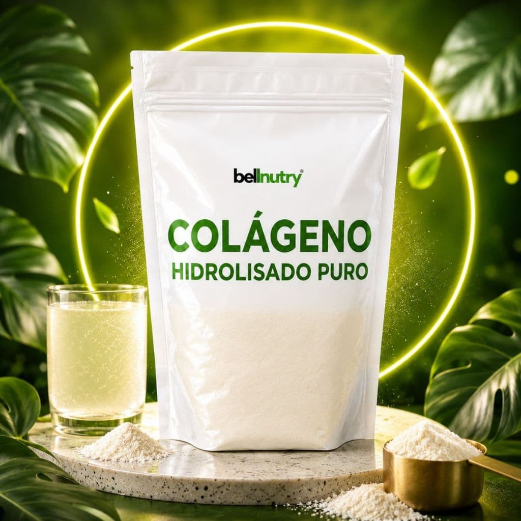 Colágeno Hidrolisado Puro BellNutry de 100g á 1kg – Saúde da Pele, Unhas e Ossos