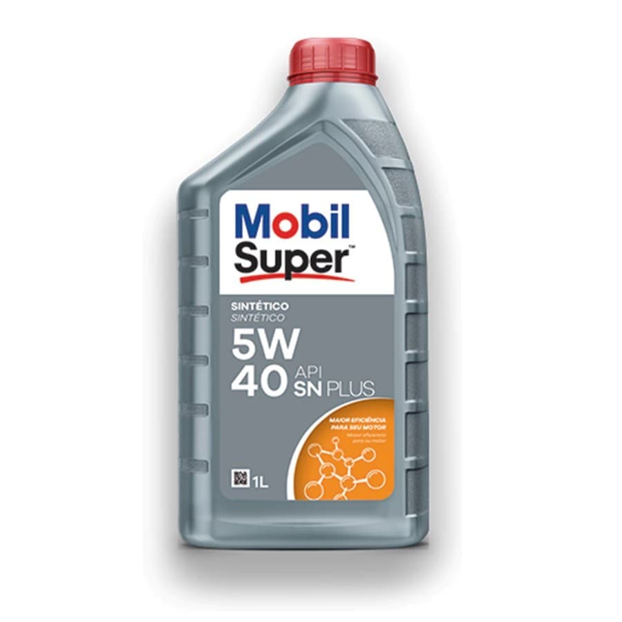 Óleo Motor Mobil Super 5w40 API SN Sintético 1 Litro