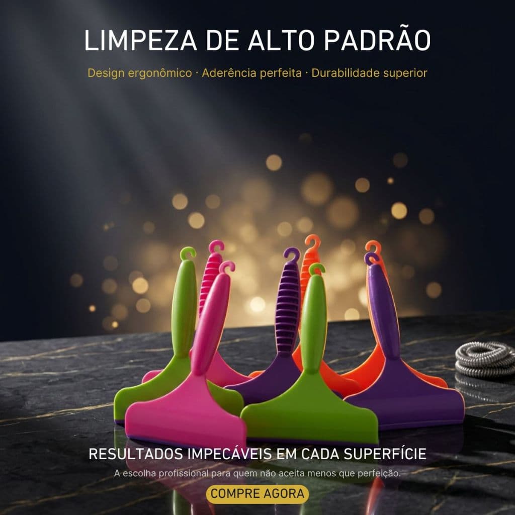 10 Rodinho de Pia Atacado Rodo Para Pia Multiuso Limpeza de Pia Pratico - Cor Sortida