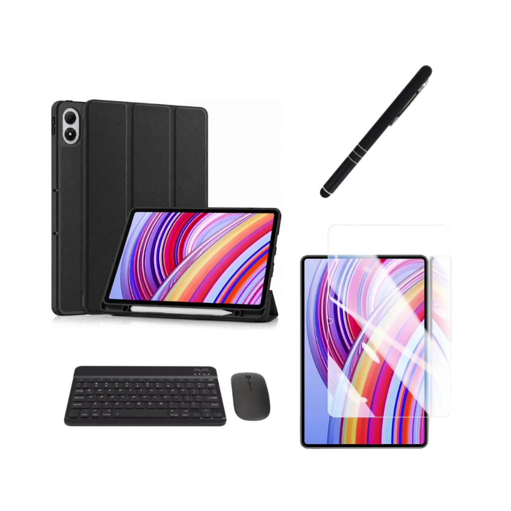 Kit Completo Capa + Teclado + Película + Caneta Para Xiaomi Redmi Pad Pro 12.1