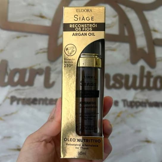 Argan Oil Siàge Reconstrói os Fios 60ml - Eudora