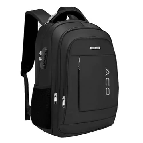 Mochila Masculina Feminina Escolar Faculdade com Cadeado Bolso Antifurto Nas Costas Resistente