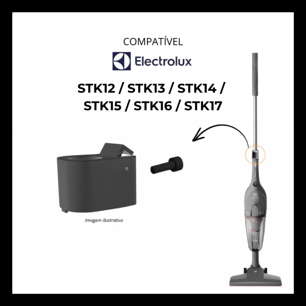 Trava de Encaixe Aspirador Electrolux STK12 ao STK17 | Peça de Reposição Alta Resistência ENVIO RÁPIDO