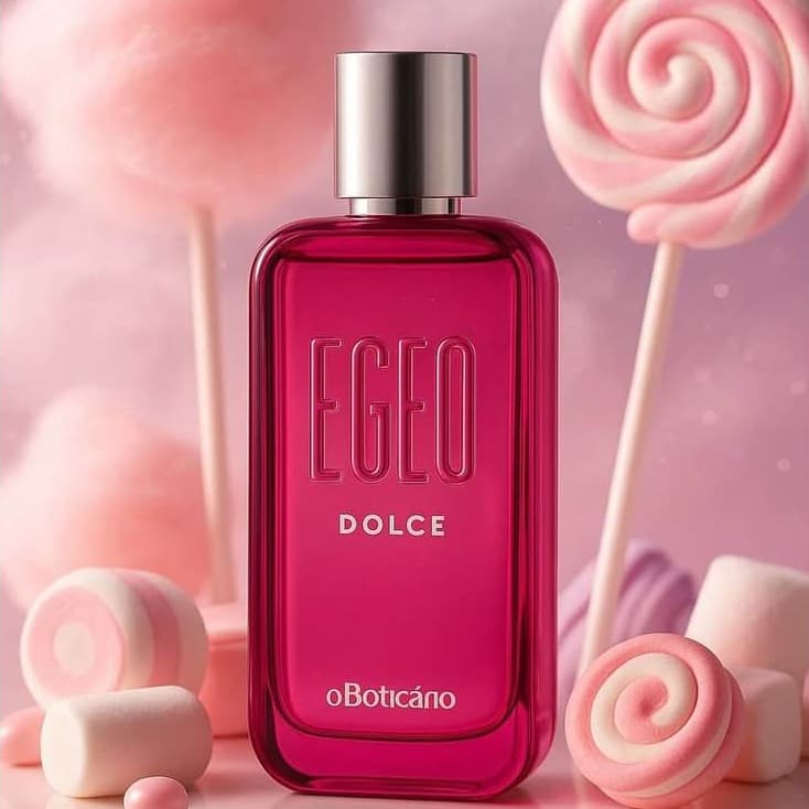 Perfume feminino 90ml Egeo/Dolce/Colônia Desodorante