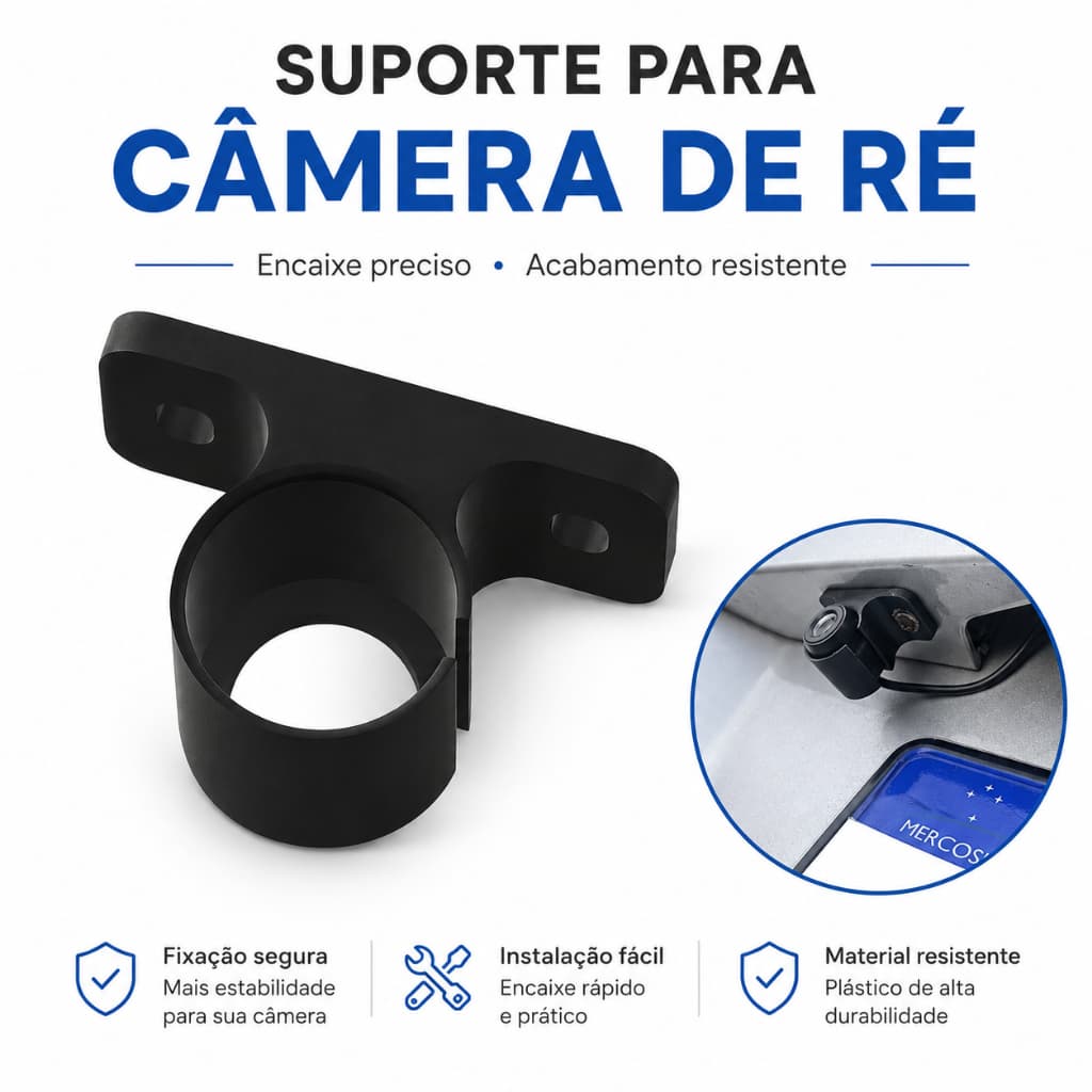 Suporte Universal Para Câmera De Ré Borboleta