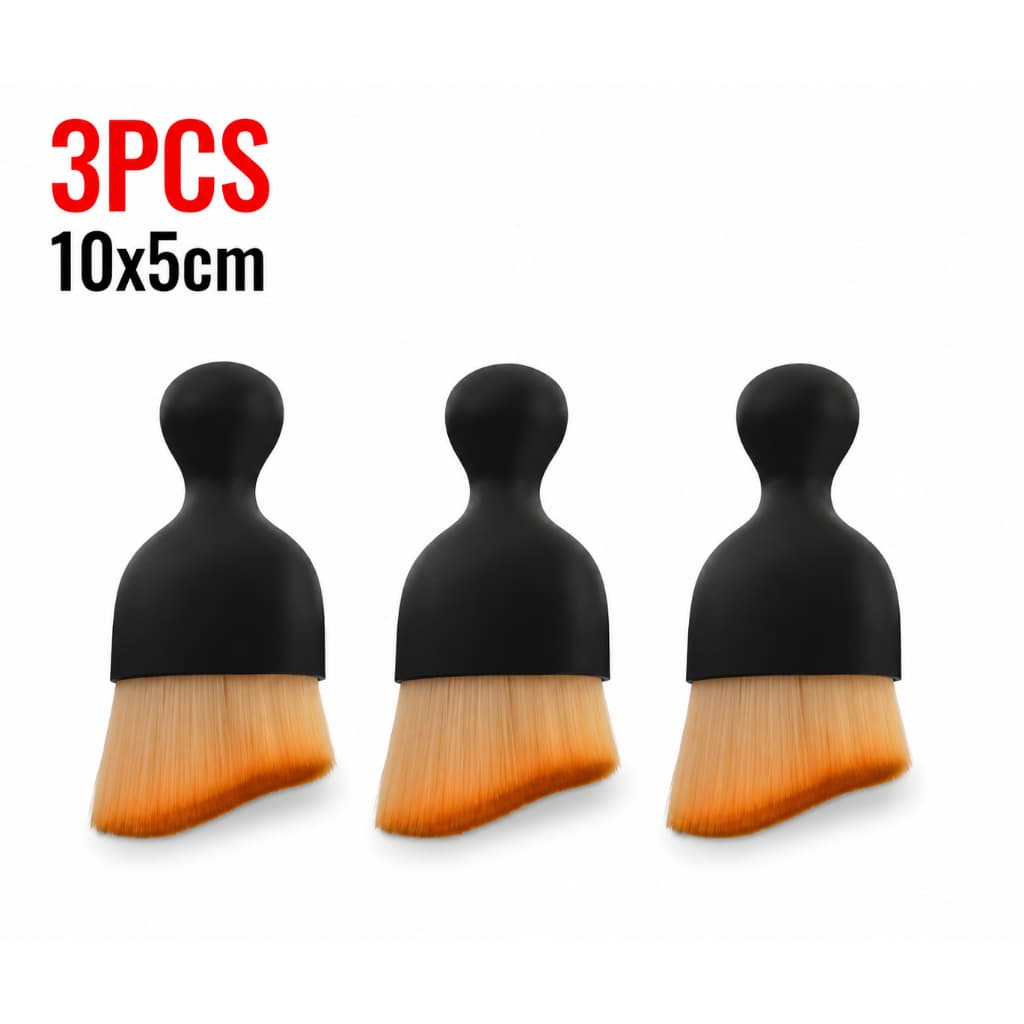 Escova de Limpeza Macia para Impressoras 3D com 3 Peças – Remoção de Poeira para Áreas de Difícil Acesso
