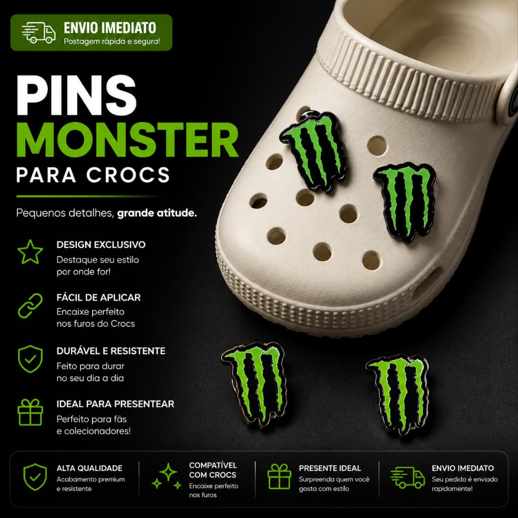 Pin Garra Monster