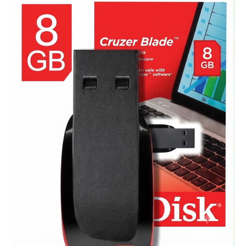 Pen Drive Cruzer Blade Flash Drive USB 8GB/16GB/32GB/64GB/128GB