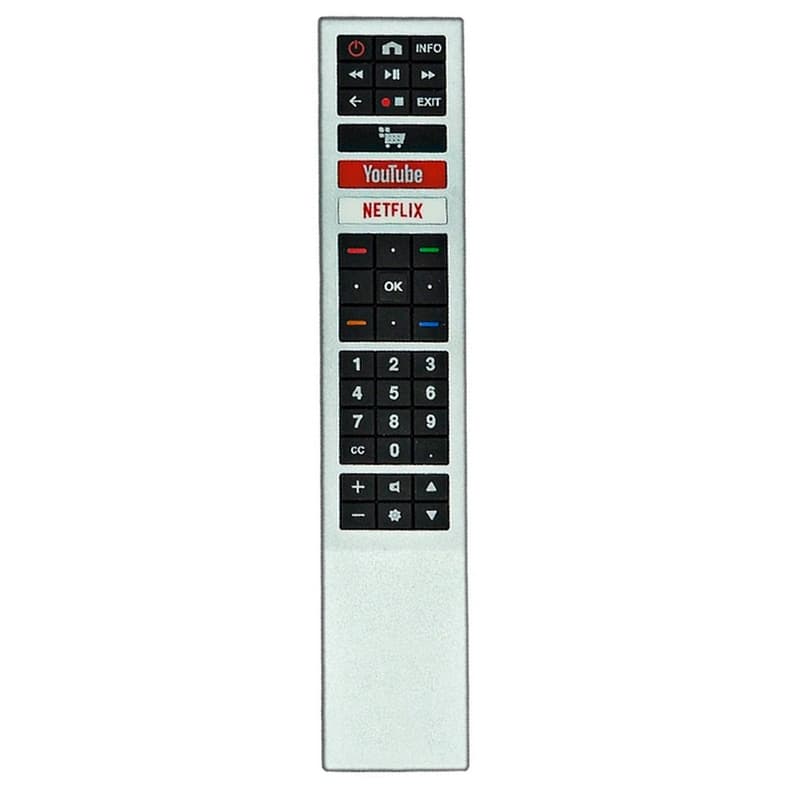 Controle Remoto Para Tv Aoc Led Smart 4k Full Hd Netflix Youtube