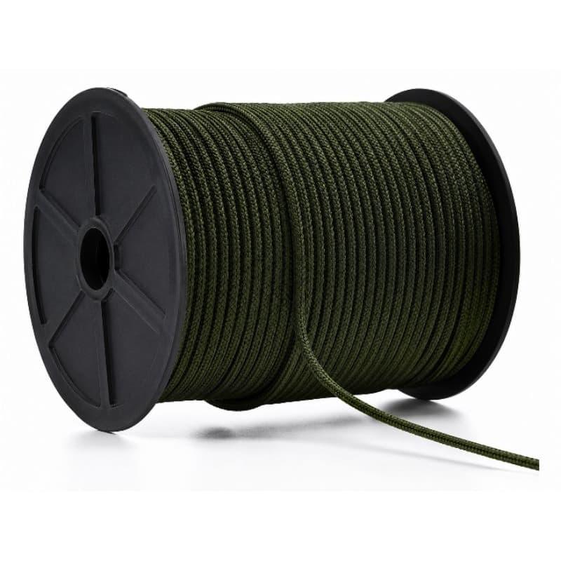 Fio Náutico 3mm - Rolo C/540 Mts Verde Musgo melhor qualidade do mercado