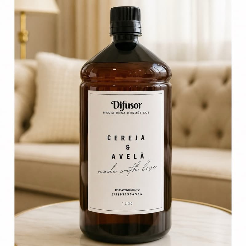 Refil Aromatizador para Difusor de Varetas 1L | Perfume Duradouro