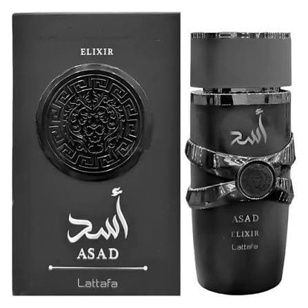 Perfume Árabe Asad Elixir Lattafa Eau De Parfum 100ml Original Selado