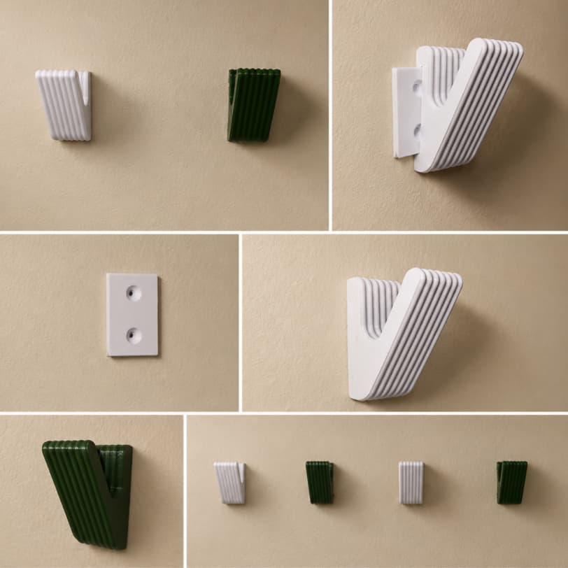 Gancho de Parede Multiuso PETG Impressão 3D para Toalhas, Bolsas, Mochilas, Chaves e Organização Residencial