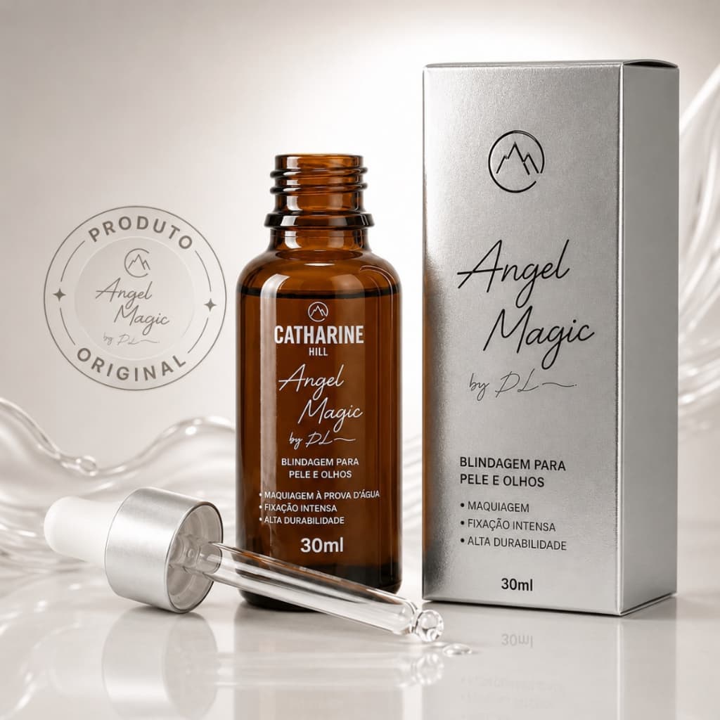 Blindagem Maquiagem Catharine Hill Pri Lessa Angel Magic Vegano30ml Diluidor Fixador