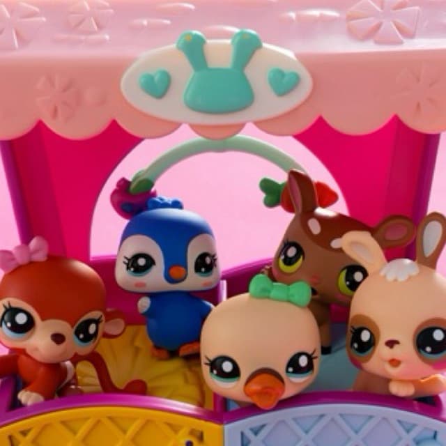 Littlest Pet Shop Mamãe e Bebê