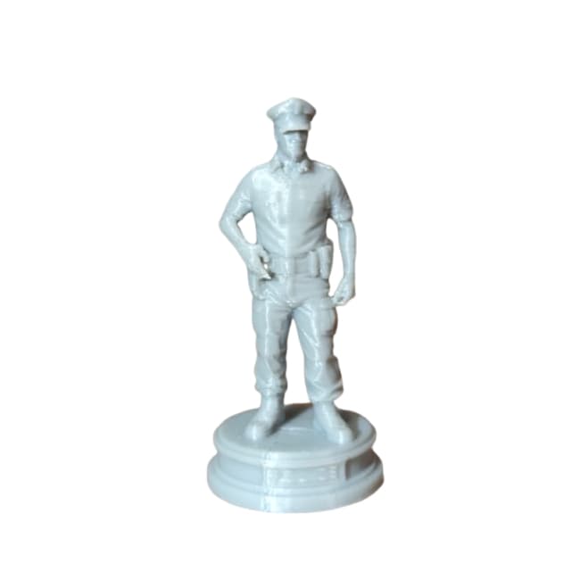 Miniatura RPG 4 cm em Impressão 3D | Personagens Genéricos para Pintura, Jogos de Mesa e Coleção - ENVIO RÁPIDO!!!