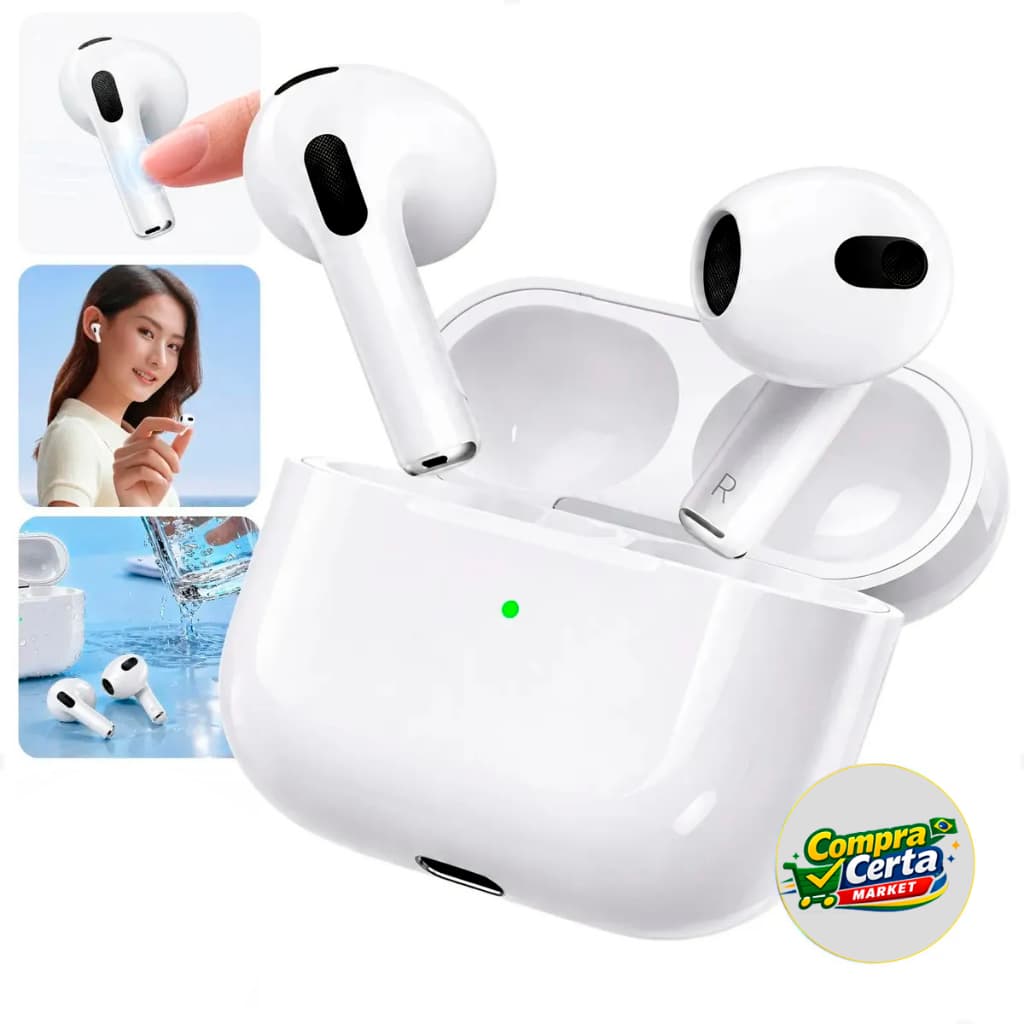 Fone Bluetooth 5.3 Grave Potente + Microfone HD + 20h Bateria, Design Premium