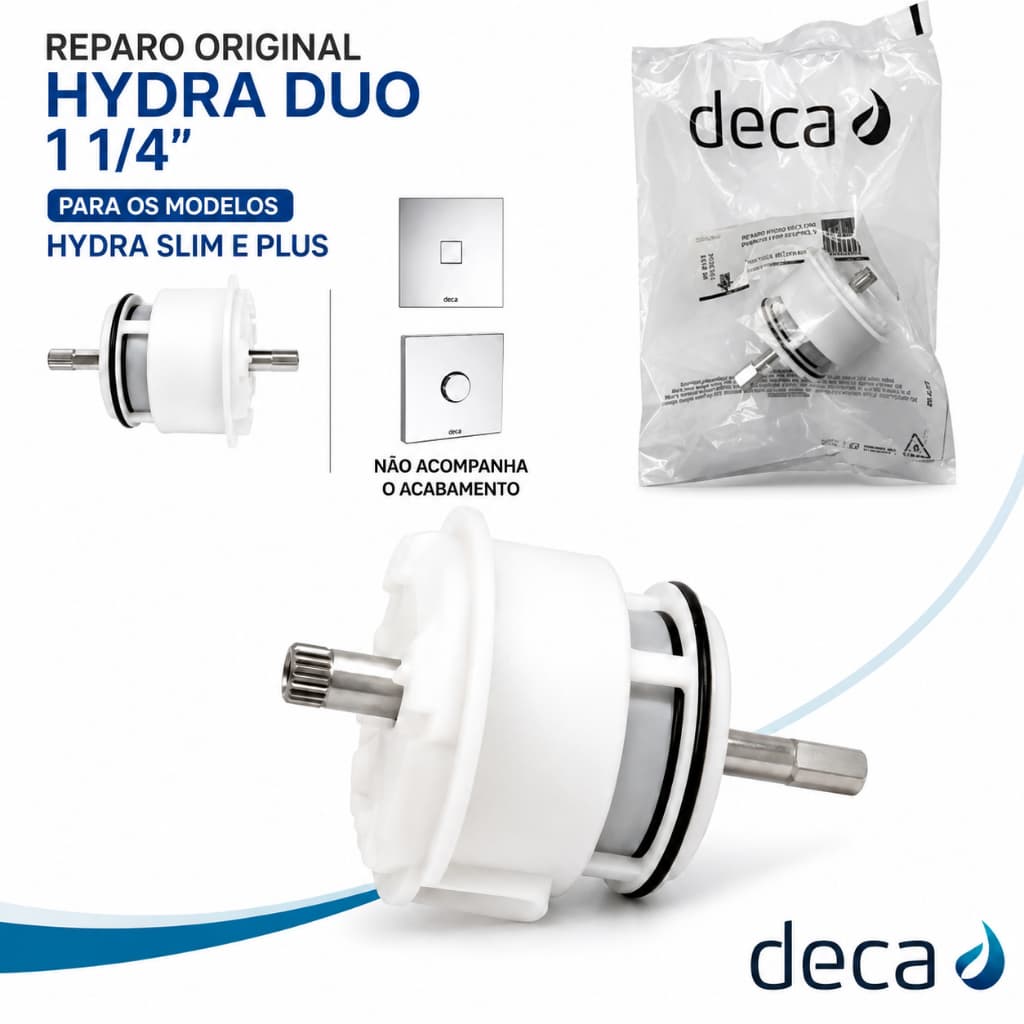 Reparo Válvula Hydra Plus/Deca Slim Baixa/Alta Pressão 2552/2553/2555 - 4686003