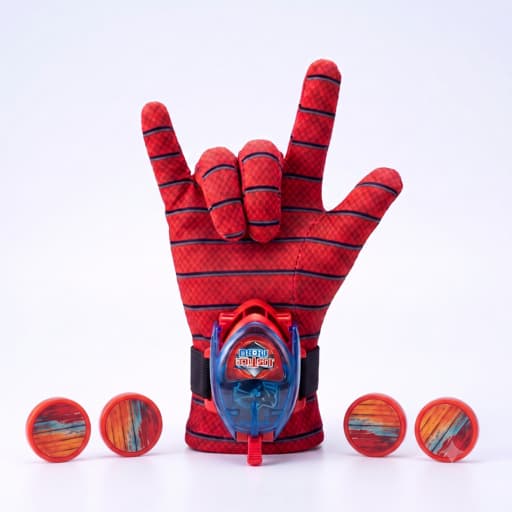 Luva Lança Dardo Homem Aranha | Com Brinde EMBALAGEM para PRESENTE | Brinquedo Menino Luva Spider