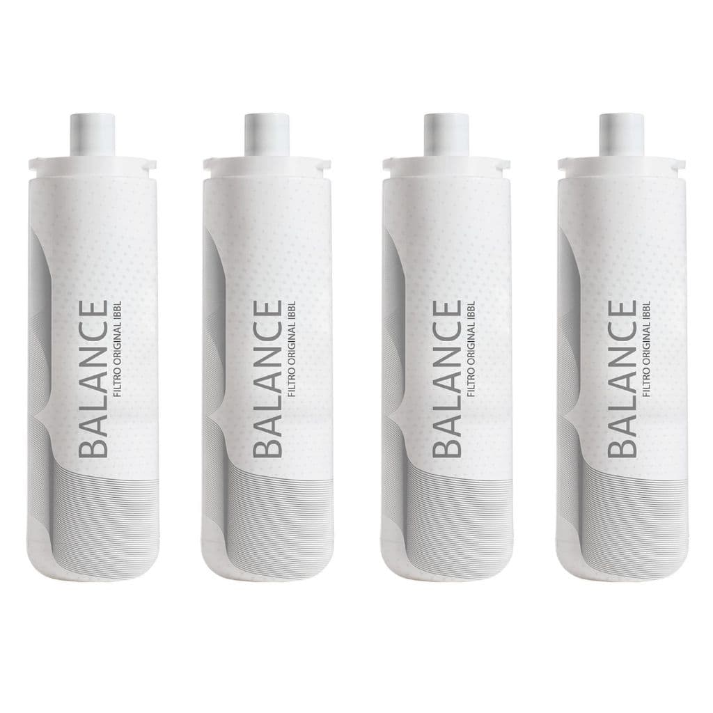 Kit 2/3/4 Filtro Refil IBBL Balance Equilibrium Original Bacteriostático 3000L Girou Trocou Reduz Cloro e Odores