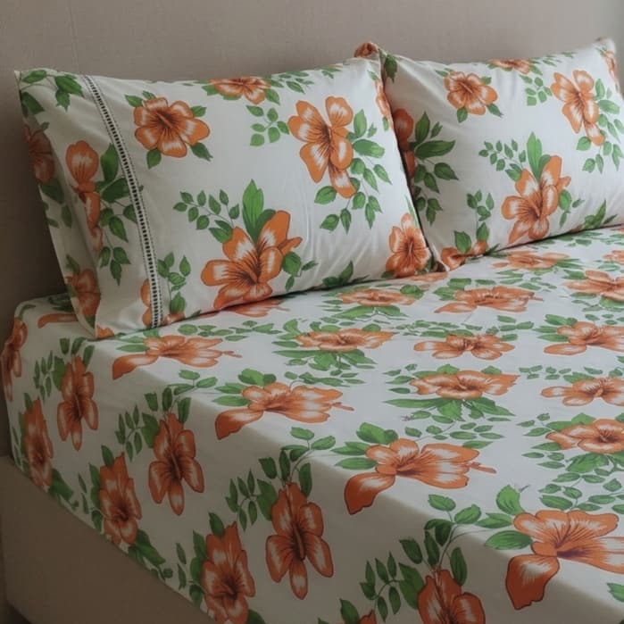 Jogo de Lençol Malha 100% Algodão Liso Estampado de Elastico com Fronhas Solteiro Casal Queen King