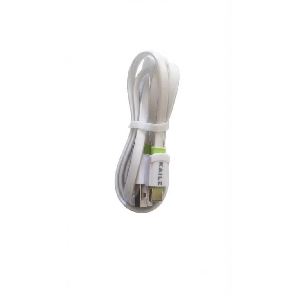 Cabo USB Tipo C ou Lightning Carregamento e Transferência de Dados Android iPhone