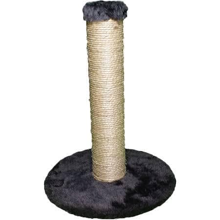 Arranhador Para Gatos Poste Redondo 40cm Sisal Grafite