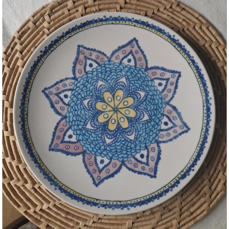 Prato cerâmica raso 26 cm