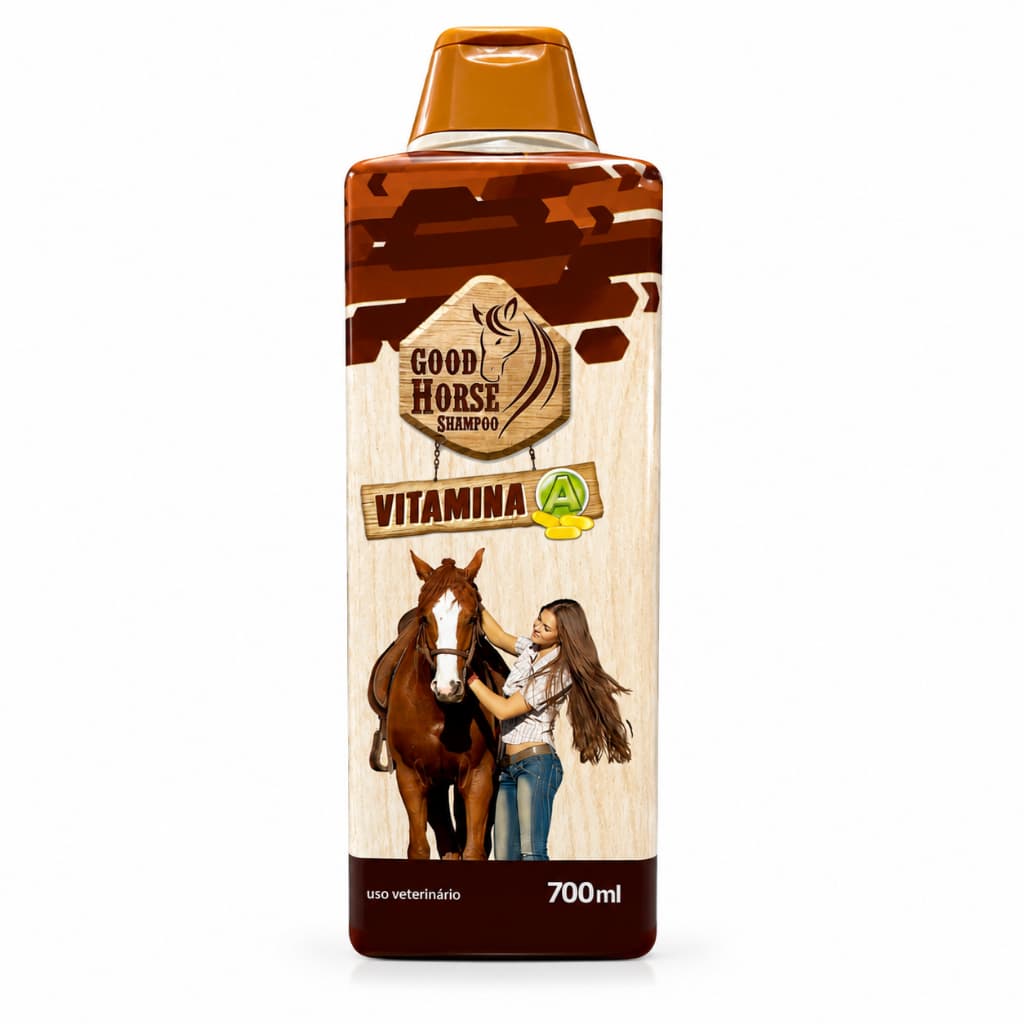 Shampoo Good Horse com Vitamina A 700ml