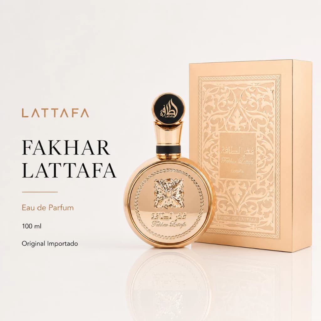Perfume Lattafa Fakhar Gold Extrait EDP 100ml Unissex
