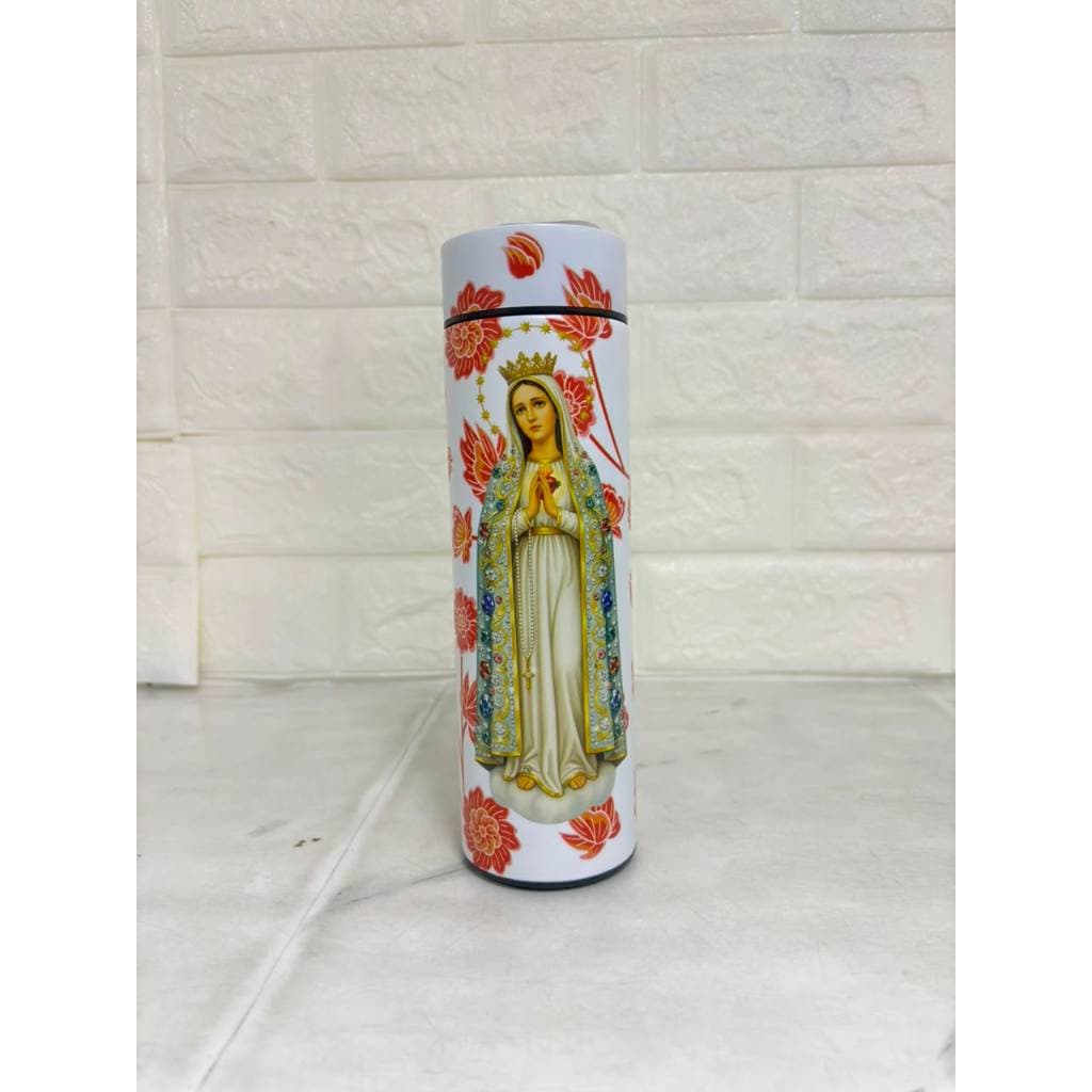 Garrafa Térmica Nossa Senhora De Fatima 450ml Presente Religioso