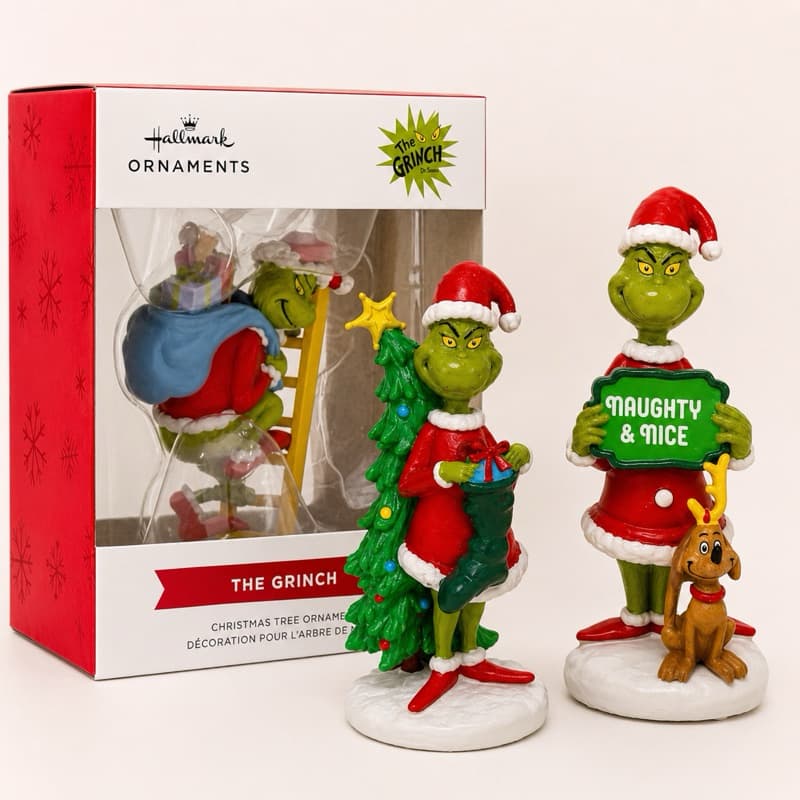 Kit bonecos enfeites Grinch’s importados EUA