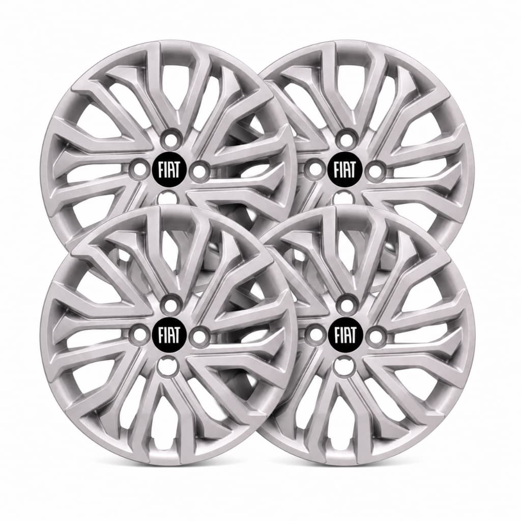 Calota Aro 14 Fiat Argo Cronos Parafuso 1 2 ou 4 Unidades